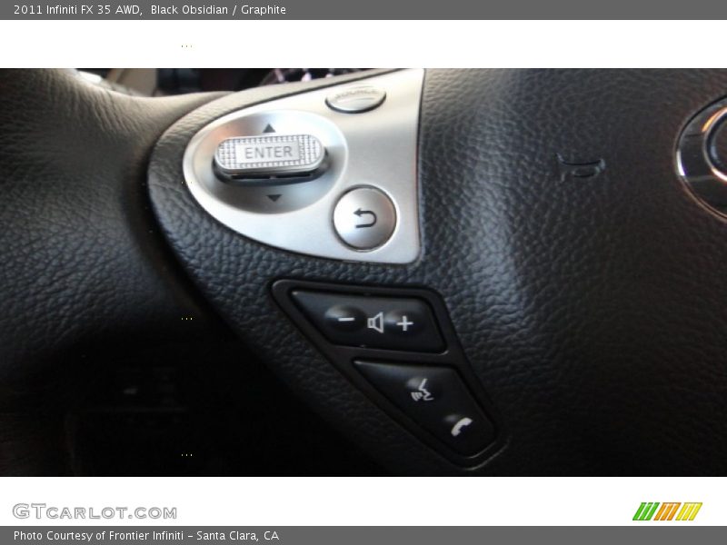 Black Obsidian / Graphite 2011 Infiniti FX 35 AWD