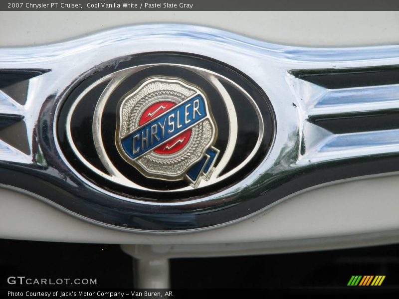 Cool Vanilla White / Pastel Slate Gray 2007 Chrysler PT Cruiser