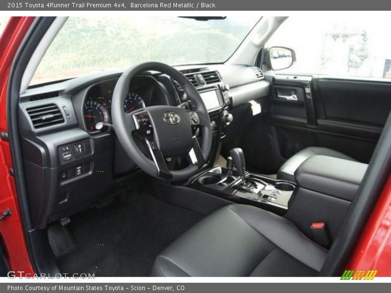 Black Interior - 2015 4Runner Trail Premium 4x4 