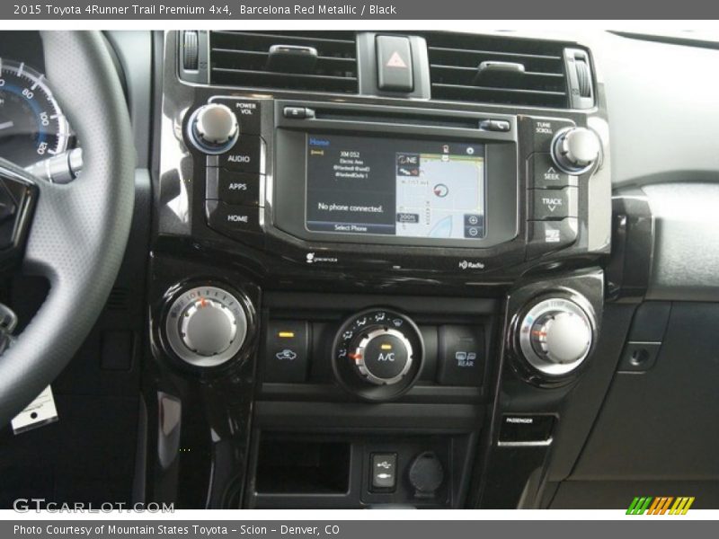 Controls of 2015 4Runner Trail Premium 4x4