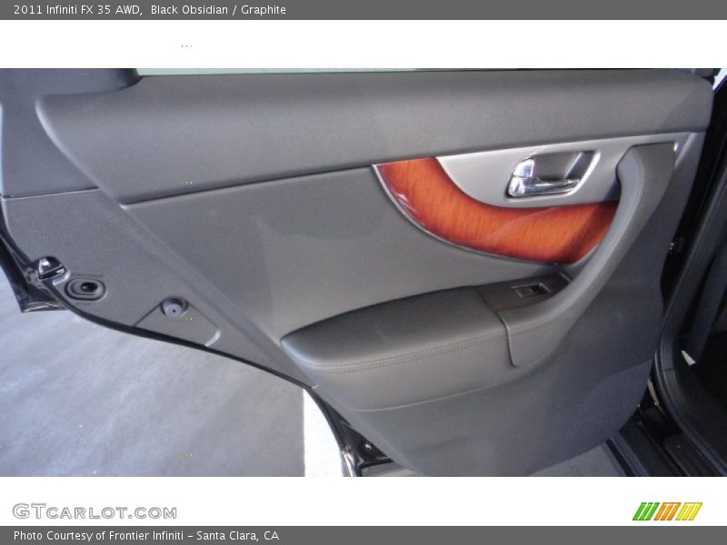 Black Obsidian / Graphite 2011 Infiniti FX 35 AWD