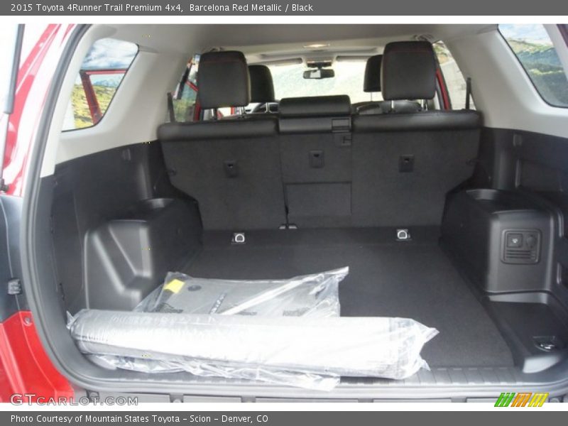 Barcelona Red Metallic / Black 2015 Toyota 4Runner Trail Premium 4x4