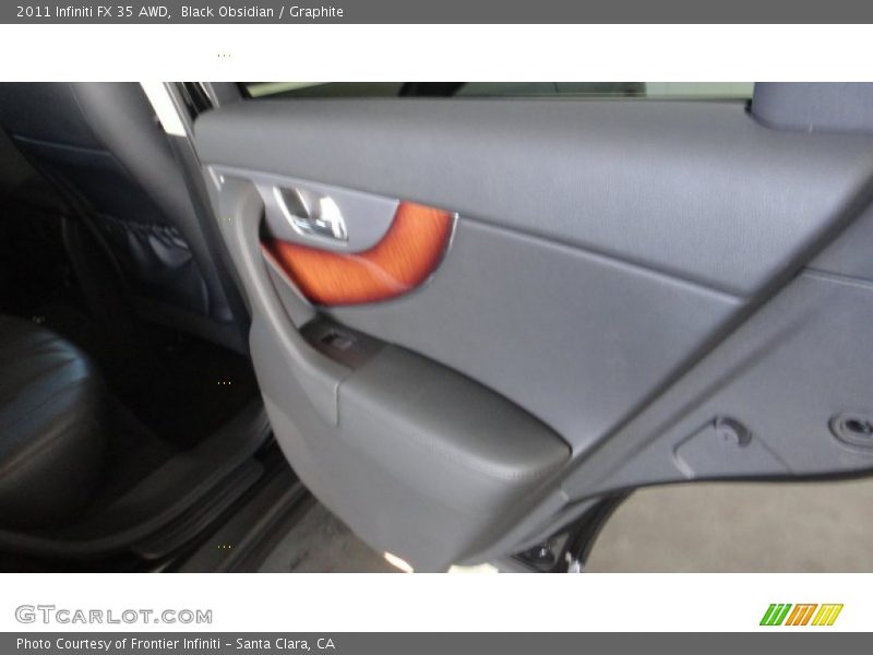 Black Obsidian / Graphite 2011 Infiniti FX 35 AWD