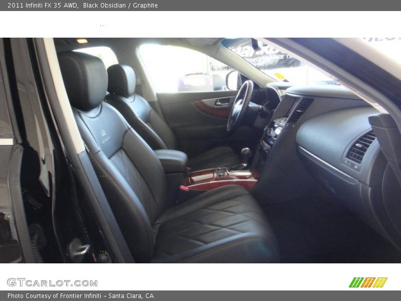 Black Obsidian / Graphite 2011 Infiniti FX 35 AWD