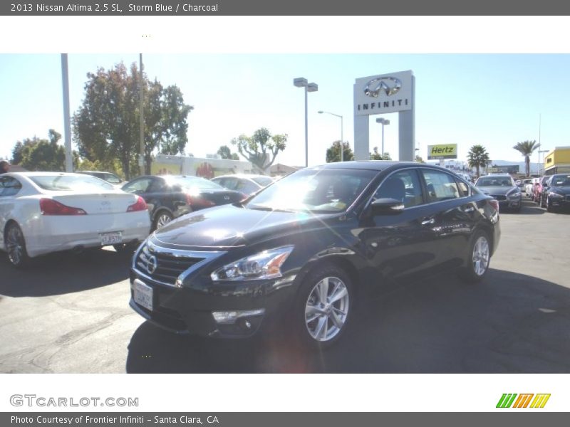 Storm Blue / Charcoal 2013 Nissan Altima 2.5 SL