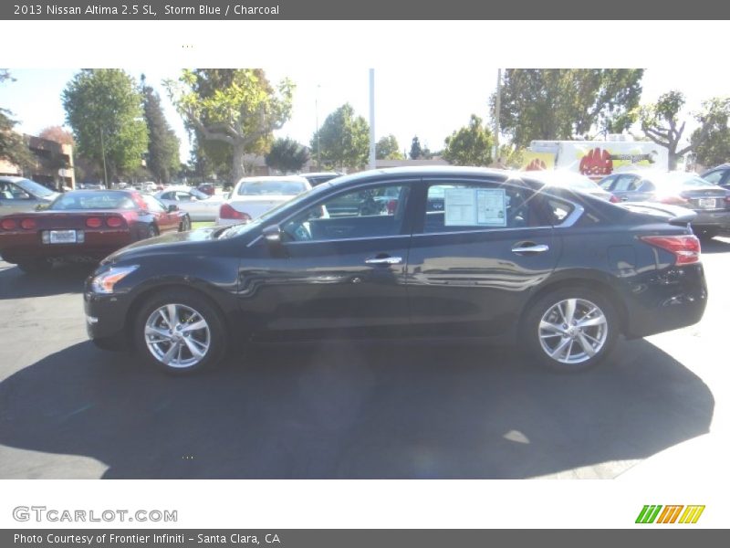 Storm Blue / Charcoal 2013 Nissan Altima 2.5 SL