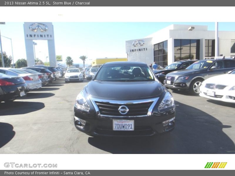 Storm Blue / Charcoal 2013 Nissan Altima 2.5 SL