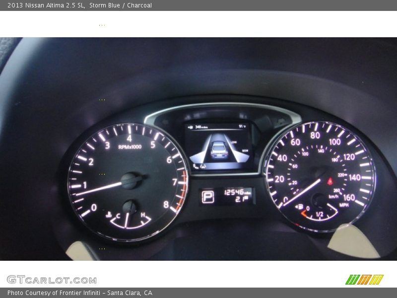 Storm Blue / Charcoal 2013 Nissan Altima 2.5 SL