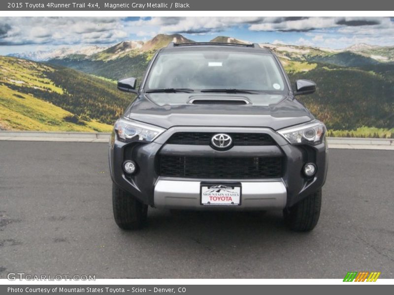 Magnetic Gray Metallic / Black 2015 Toyota 4Runner Trail 4x4