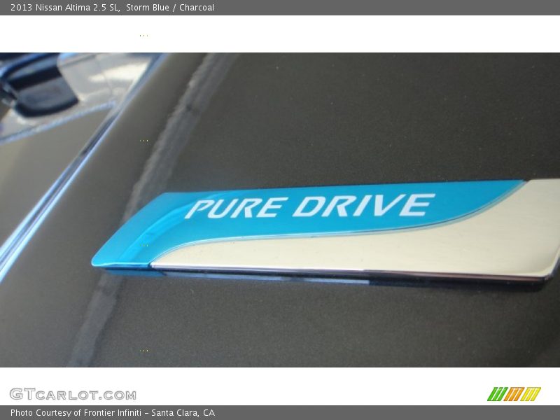 Storm Blue / Charcoal 2013 Nissan Altima 2.5 SL