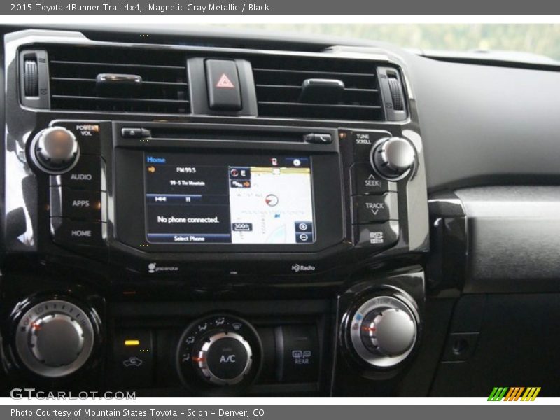 Magnetic Gray Metallic / Black 2015 Toyota 4Runner Trail 4x4