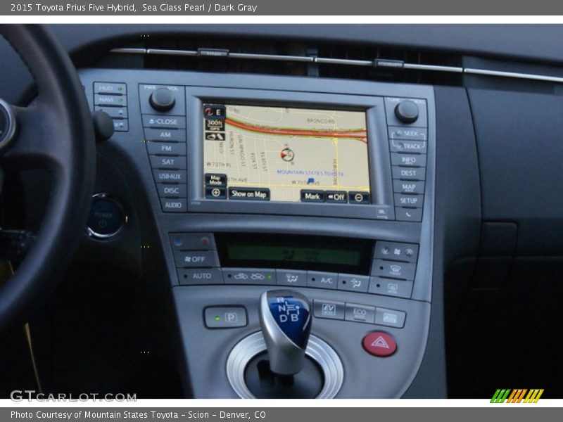 Navigation of 2015 Prius Five Hybrid