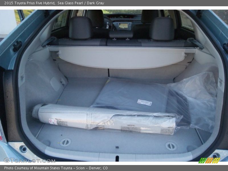 2015 Prius Five Hybrid Trunk
