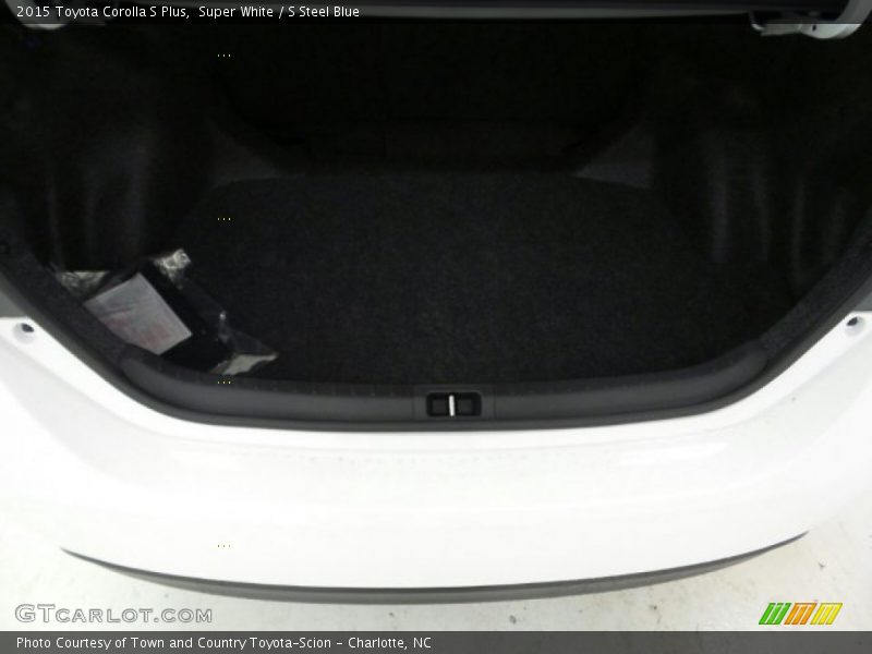 Super White / S Steel Blue 2015 Toyota Corolla S Plus