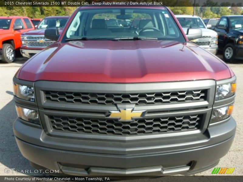  2015 Silverado 1500 WT Double Cab Deep Ruby Metallic