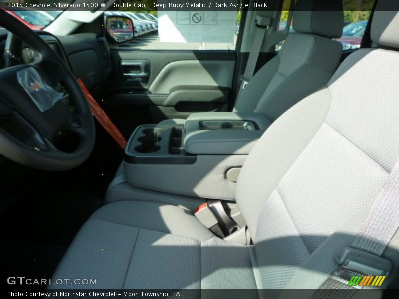 Deep Ruby Metallic / Dark Ash/Jet Black 2015 Chevrolet Silverado 1500 WT Double Cab