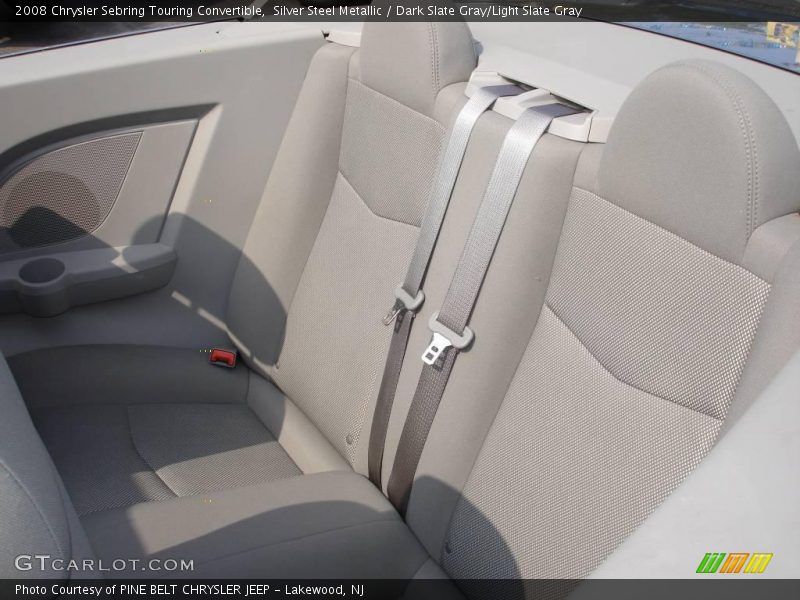 Silver Steel Metallic / Dark Slate Gray/Light Slate Gray 2008 Chrysler Sebring Touring Convertible