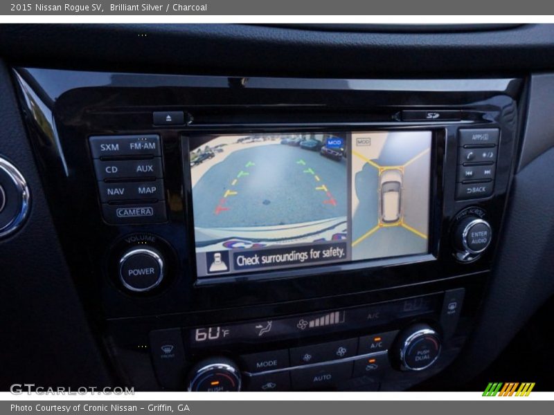 Brilliant Silver / Charcoal 2015 Nissan Rogue SV