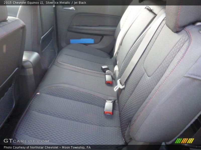 Silver Ice Metallic / Jet Black 2015 Chevrolet Equinox LS