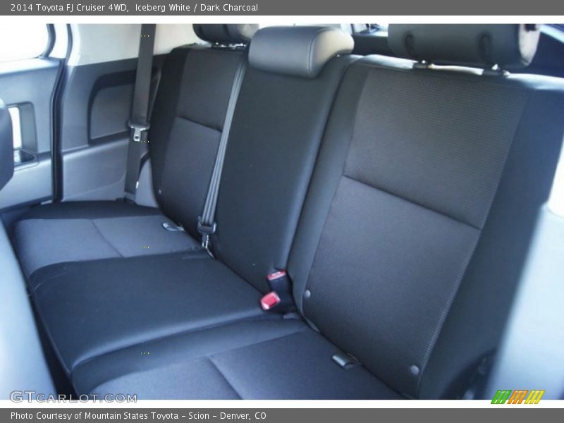 Iceberg White / Dark Charcoal 2014 Toyota FJ Cruiser 4WD