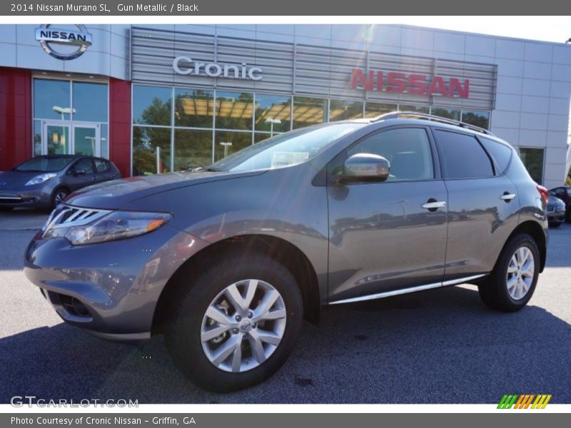 Gun Metallic / Black 2014 Nissan Murano SL