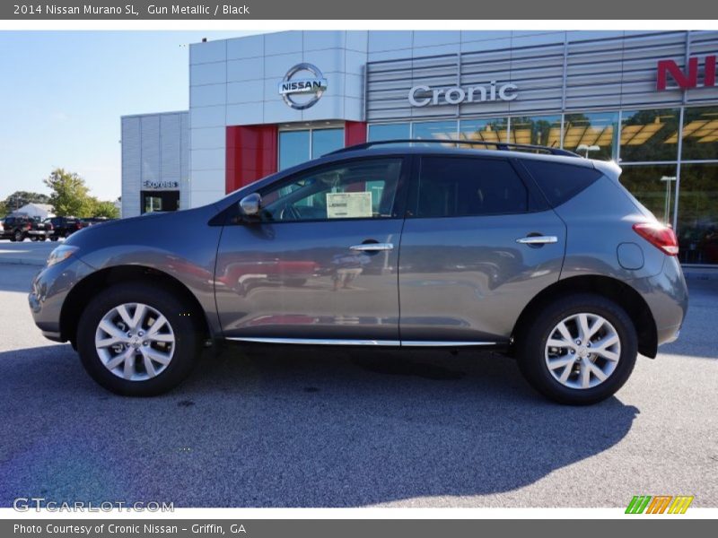 Gun Metallic / Black 2014 Nissan Murano SL