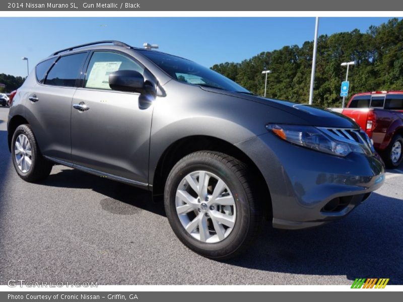 Gun Metallic / Black 2014 Nissan Murano SL