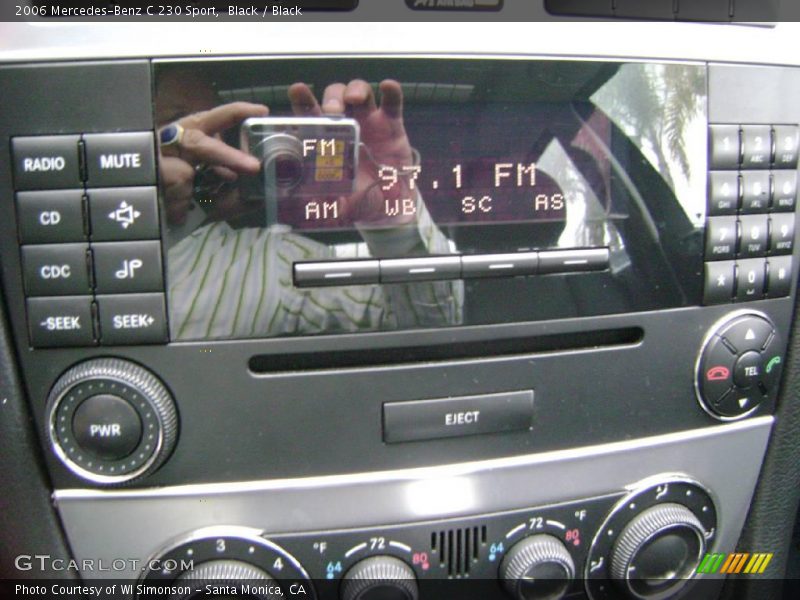 Black / Black 2006 Mercedes-Benz C 230 Sport