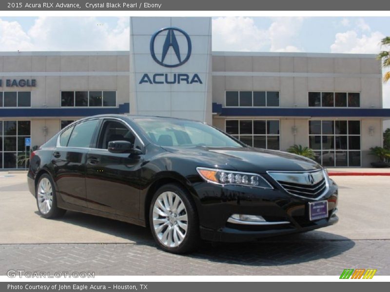 Crystal Black Pearl / Ebony 2015 Acura RLX Advance