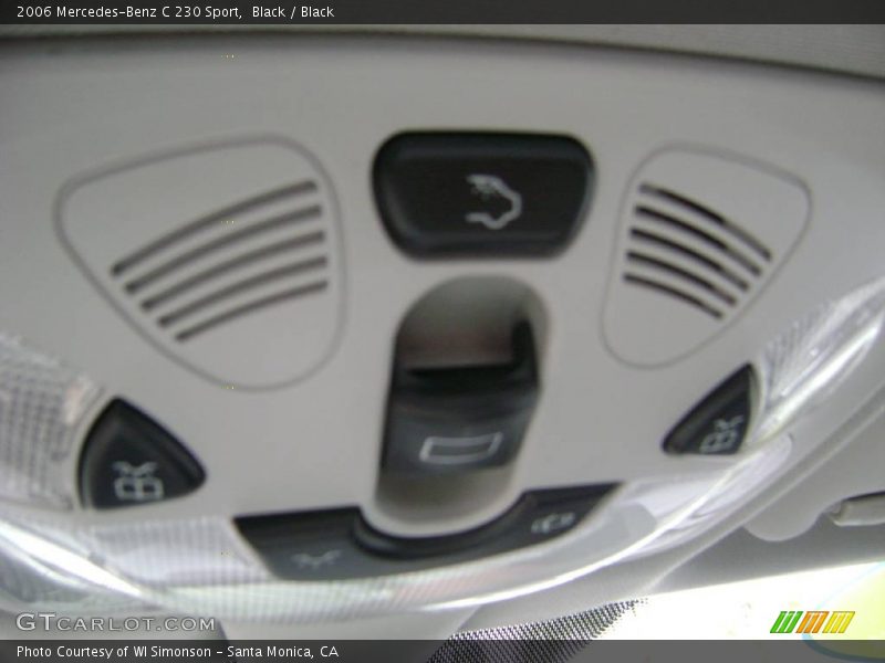 Black / Black 2006 Mercedes-Benz C 230 Sport