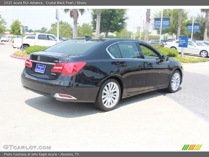 Crystal Black Pearl / Ebony 2015 Acura RLX Advance