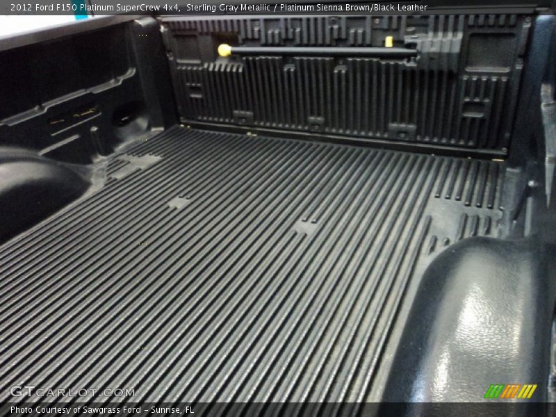 Sterling Gray Metallic / Platinum Sienna Brown/Black Leather 2012 Ford F150 Platinum SuperCrew 4x4
