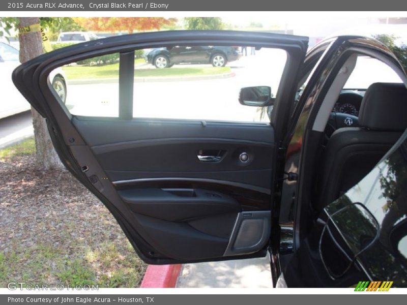 Crystal Black Pearl / Ebony 2015 Acura RLX Advance