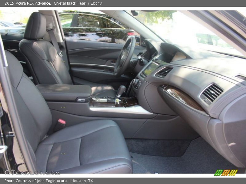 Crystal Black Pearl / Ebony 2015 Acura RLX Advance