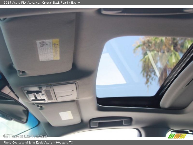Crystal Black Pearl / Ebony 2015 Acura RLX Advance