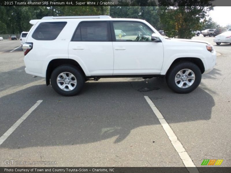 Super White / Graphite 2015 Toyota 4Runner SR5 Premium 4x4
