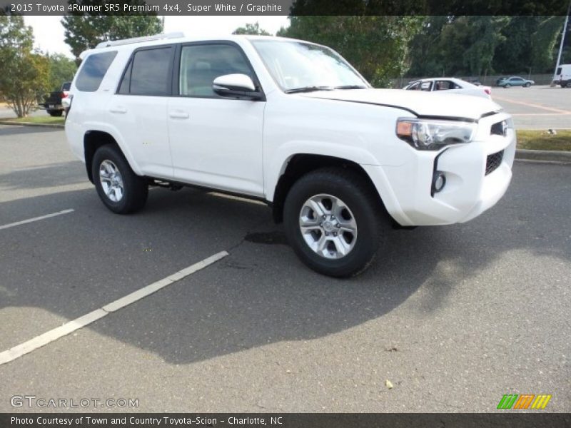 Super White / Graphite 2015 Toyota 4Runner SR5 Premium 4x4