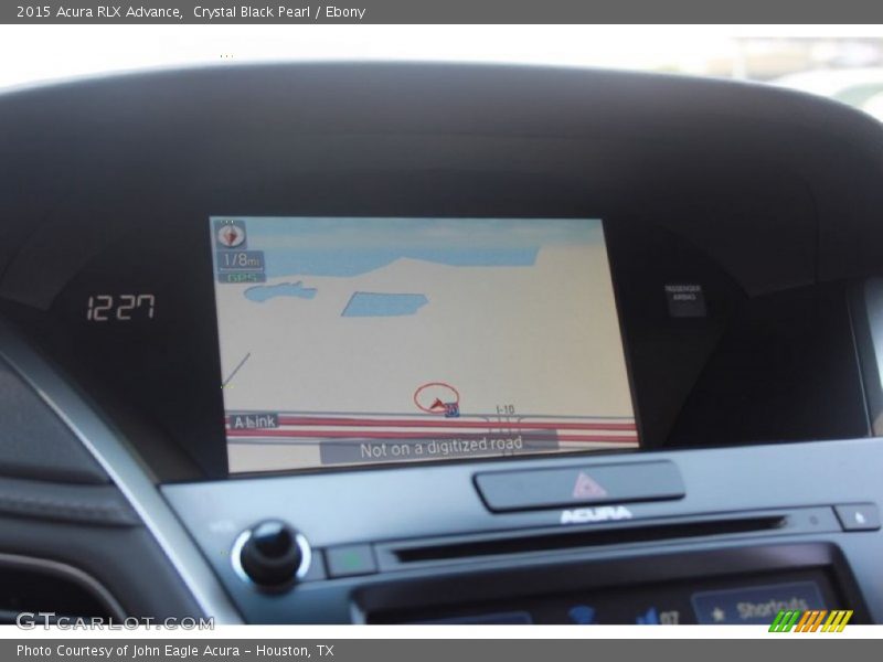 Crystal Black Pearl / Ebony 2015 Acura RLX Advance