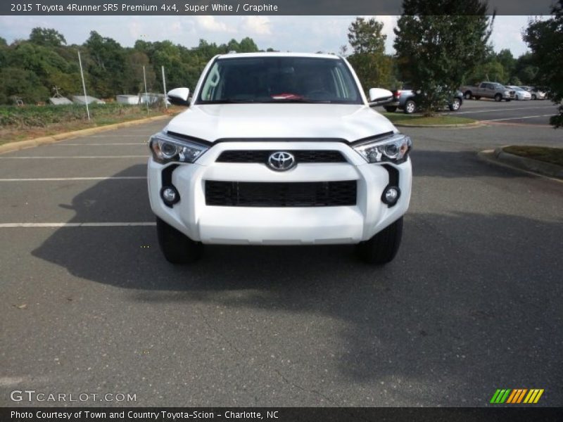 Super White / Graphite 2015 Toyota 4Runner SR5 Premium 4x4