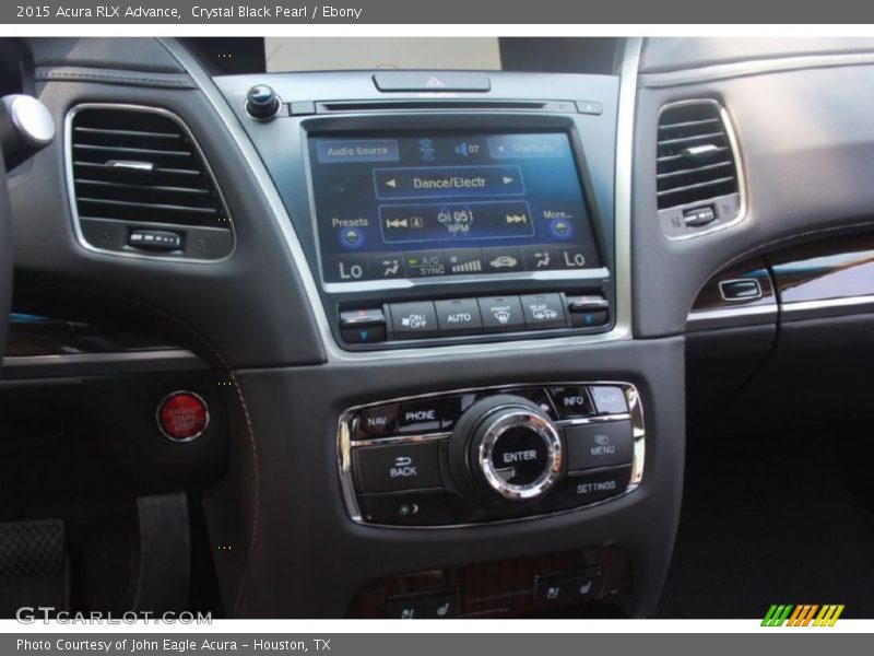 Crystal Black Pearl / Ebony 2015 Acura RLX Advance