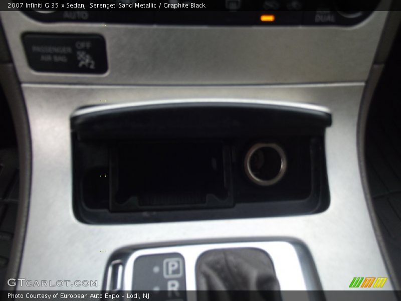 Serengeti Sand Metallic / Graphite Black 2007 Infiniti G 35 x Sedan