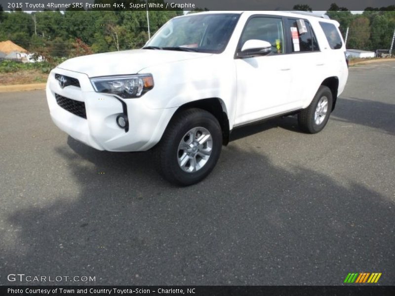 Super White / Graphite 2015 Toyota 4Runner SR5 Premium 4x4