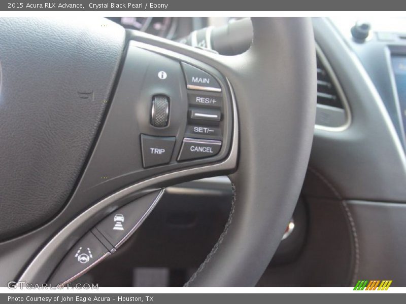 Crystal Black Pearl / Ebony 2015 Acura RLX Advance