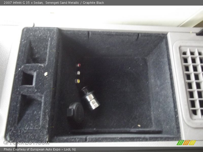 Serengeti Sand Metallic / Graphite Black 2007 Infiniti G 35 x Sedan