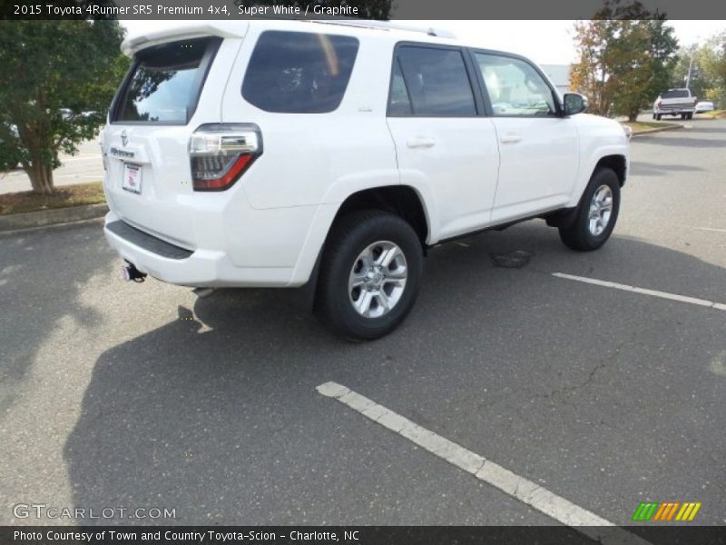 Super White / Graphite 2015 Toyota 4Runner SR5 Premium 4x4