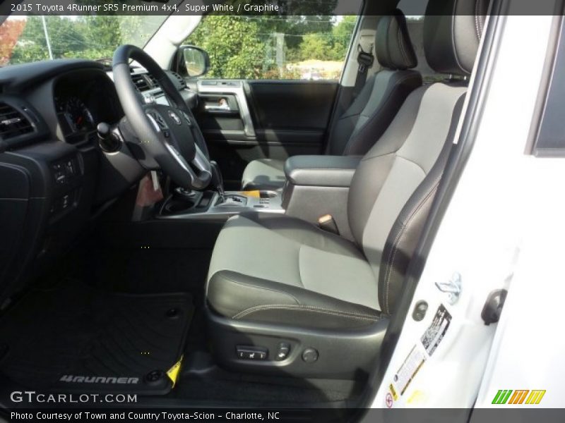 Super White / Graphite 2015 Toyota 4Runner SR5 Premium 4x4