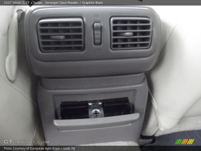 Serengeti Sand Metallic / Graphite Black 2007 Infiniti G 35 x Sedan