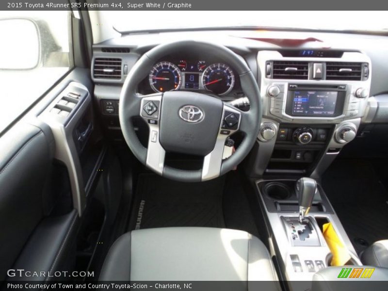 Super White / Graphite 2015 Toyota 4Runner SR5 Premium 4x4