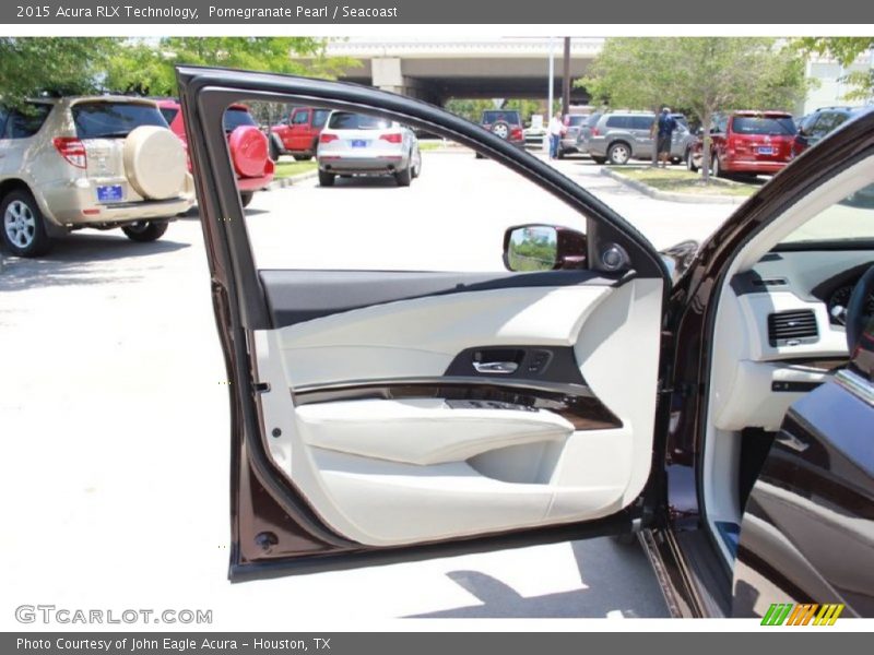 Pomegranate Pearl / Seacoast 2015 Acura RLX Technology