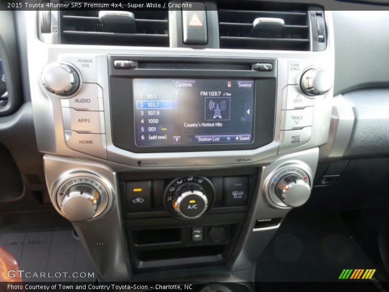 Super White / Graphite 2015 Toyota 4Runner SR5 Premium 4x4